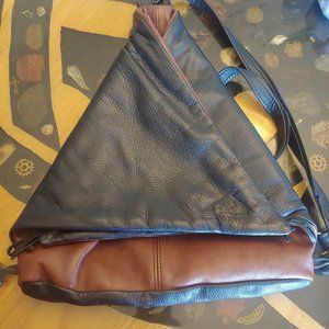 Anita Jackel leather tri-fold purse